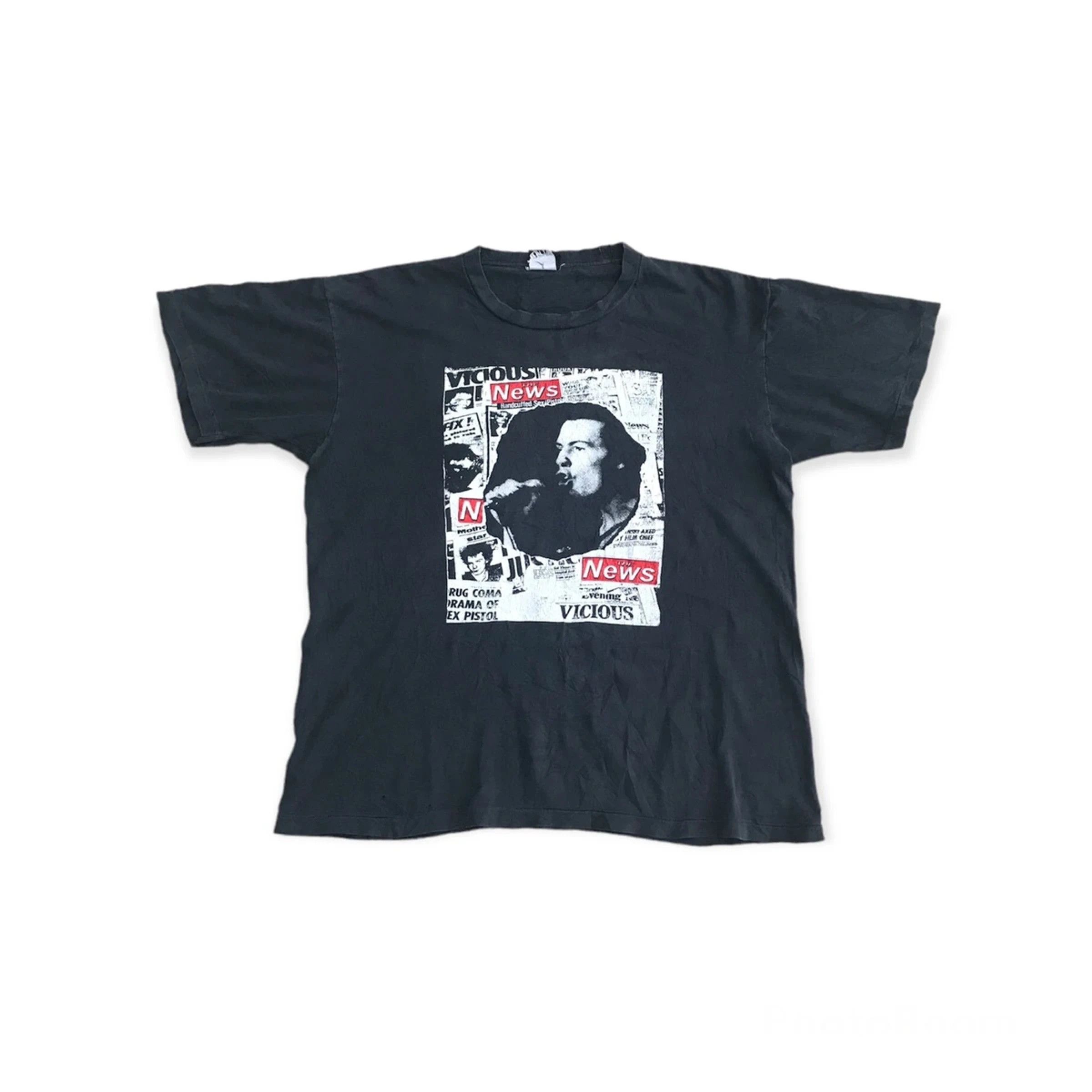 Band Tees × Vintage RARE Vintage Sid Vicious Nancy Mosquitohead