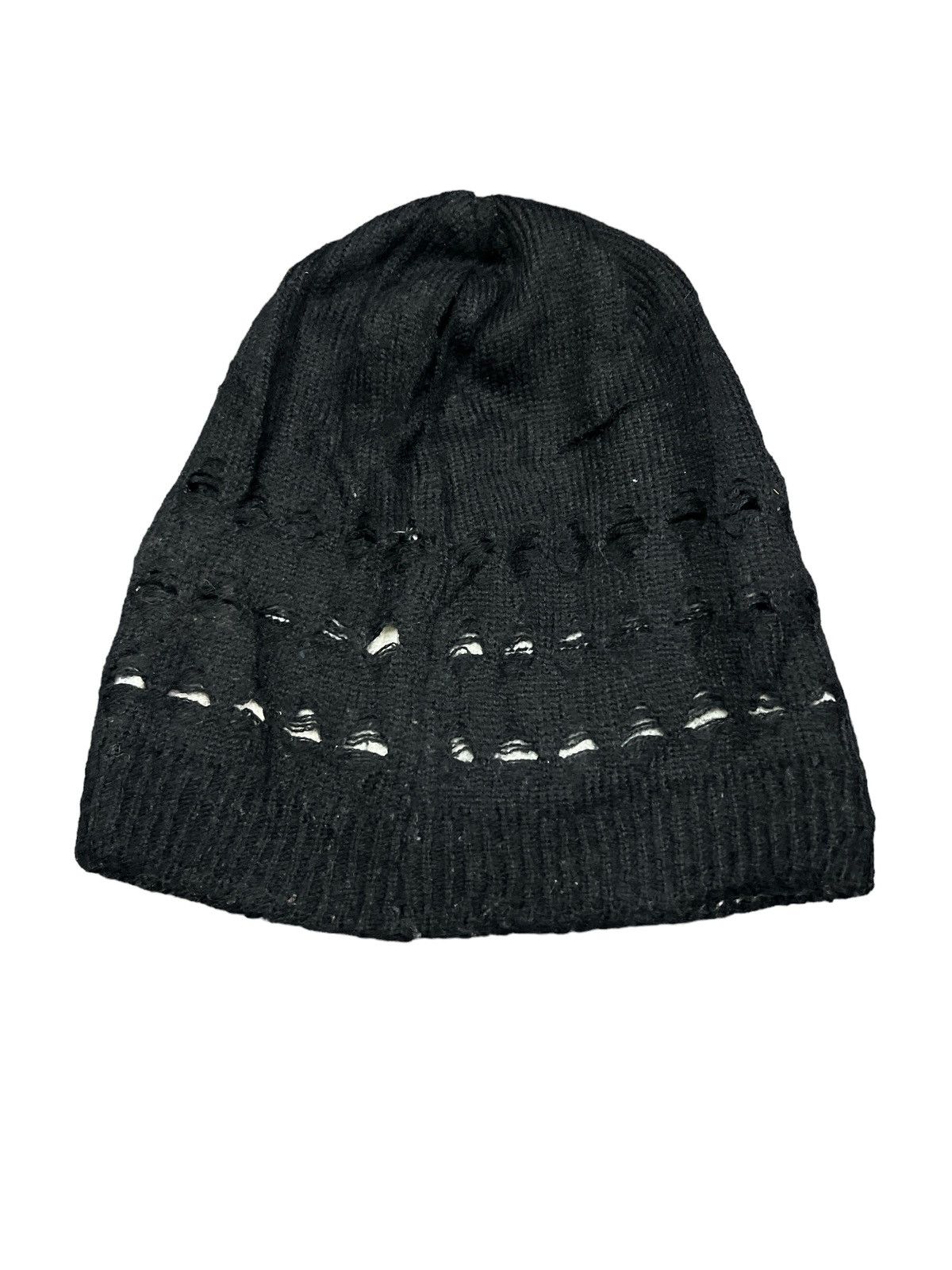 Vintage REVERSIBLE STRIPE SKULL KURT KOBAIN BEANIE HAT Size ONE SIZE - 6 Thumbnail