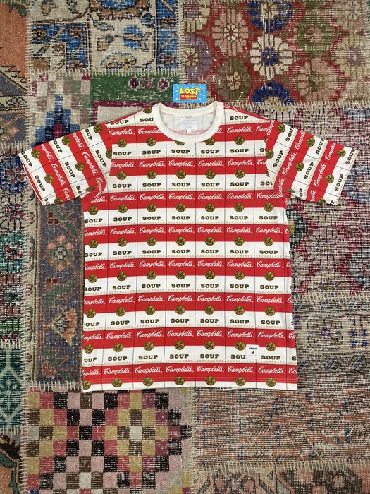 Supreme SS12 Supreme Campbell's Soup All Over Print Cut Sew Tee