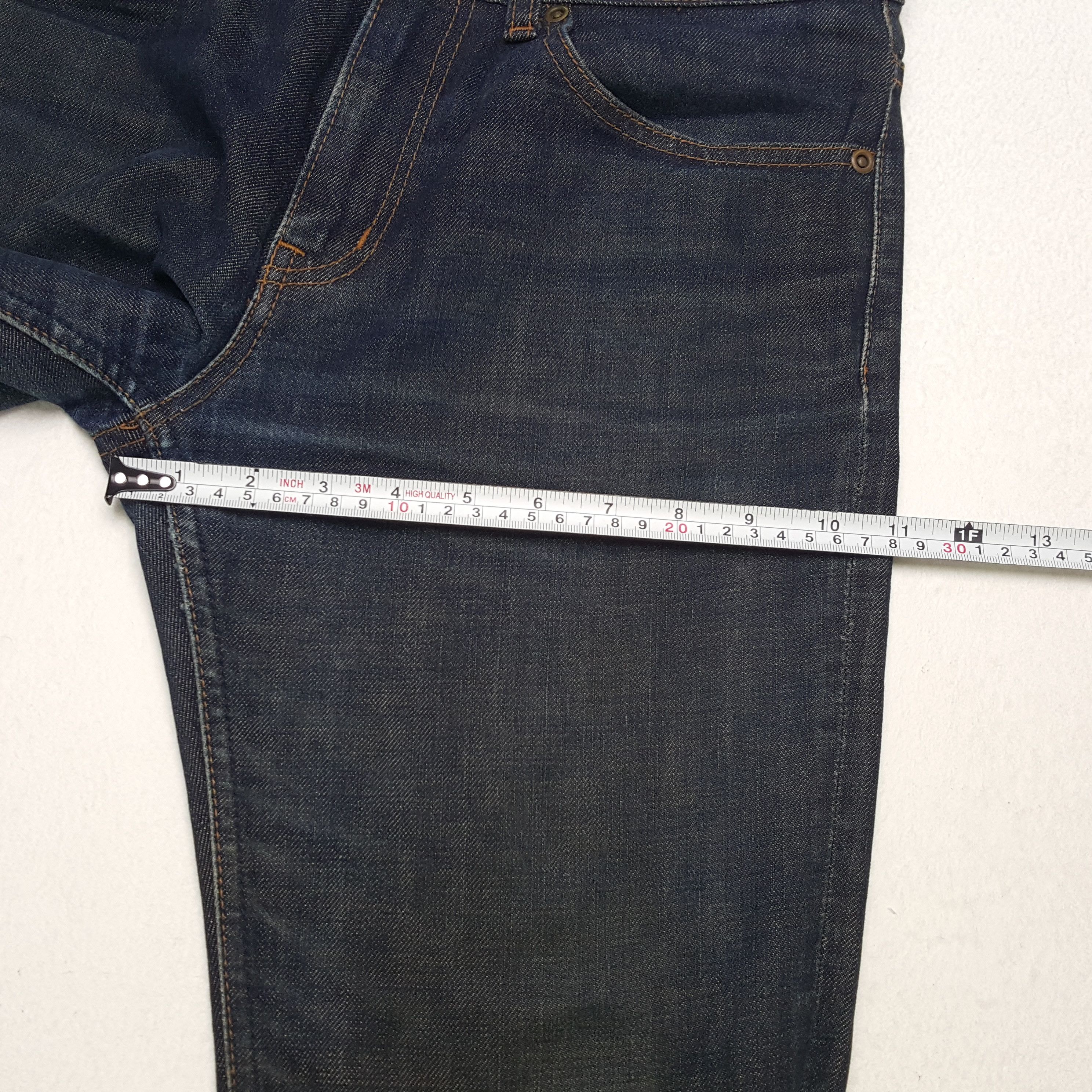 Hysteric Glamour × Japanese Brand × Vintage HYSTERIC GLAMOUR Japanese Brand Custom Art Face Style Jeans Size US 30 / EU 46 - 9 Thumbnail