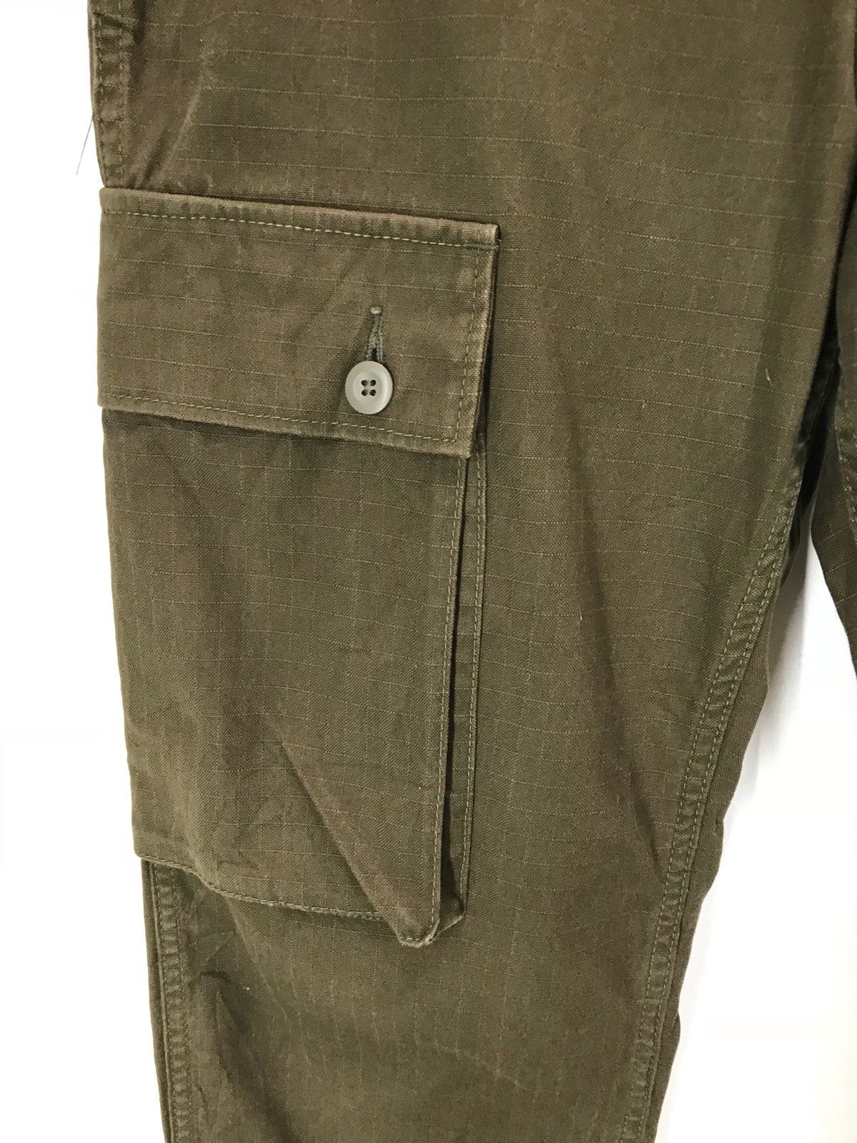 OVER THE STRiPES OVER THE STRIPES Ripstop Military Cargo Monkey Pant Size US 33 - 13 Thumbnail