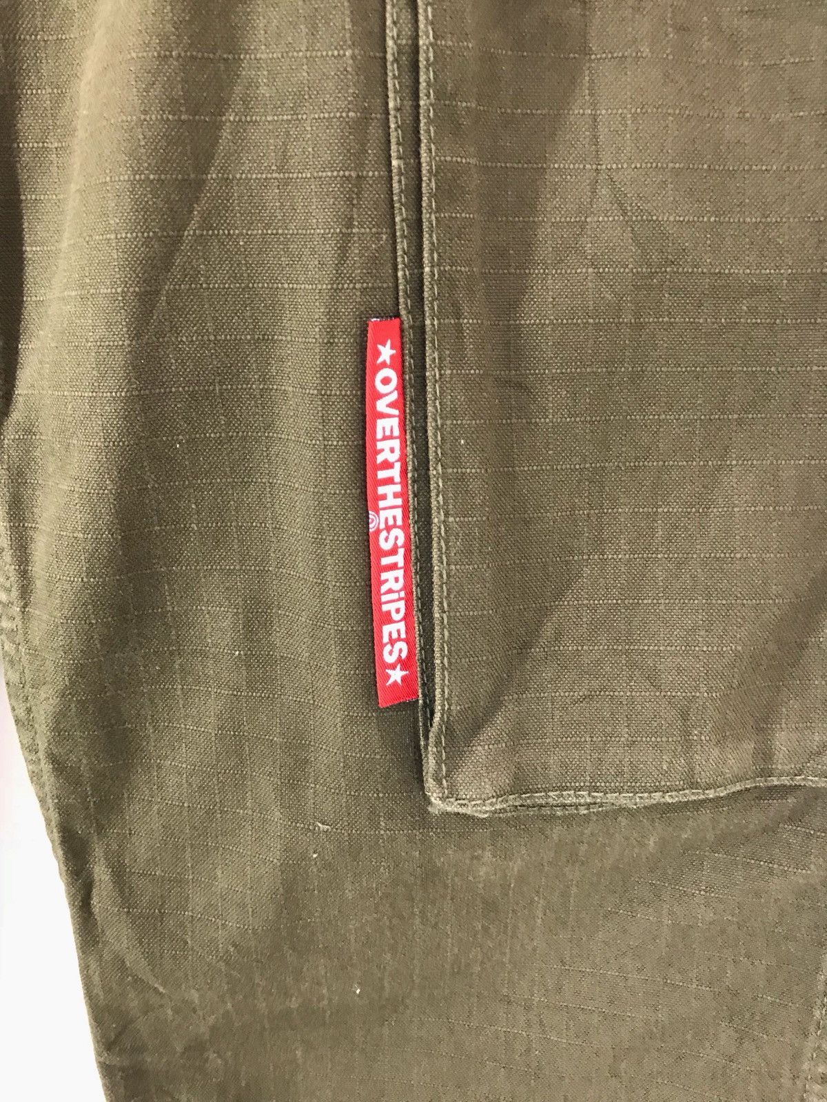 OVER THE STRiPES OVER THE STRIPES Ripstop Military Cargo Monkey Pant Size US 33 - 11 Thumbnail