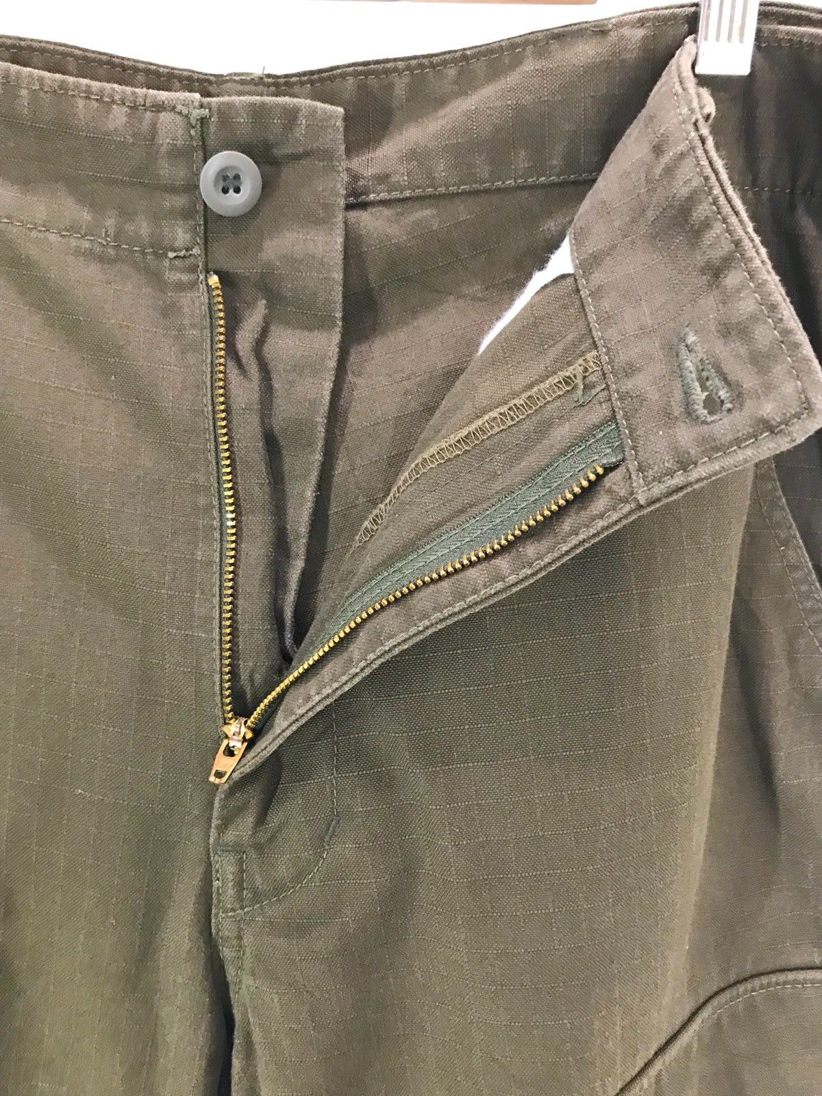 OVER THE STRiPES OVER THE STRIPES Ripstop Military Cargo Monkey Pant Size US 33 - 14 Thumbnail