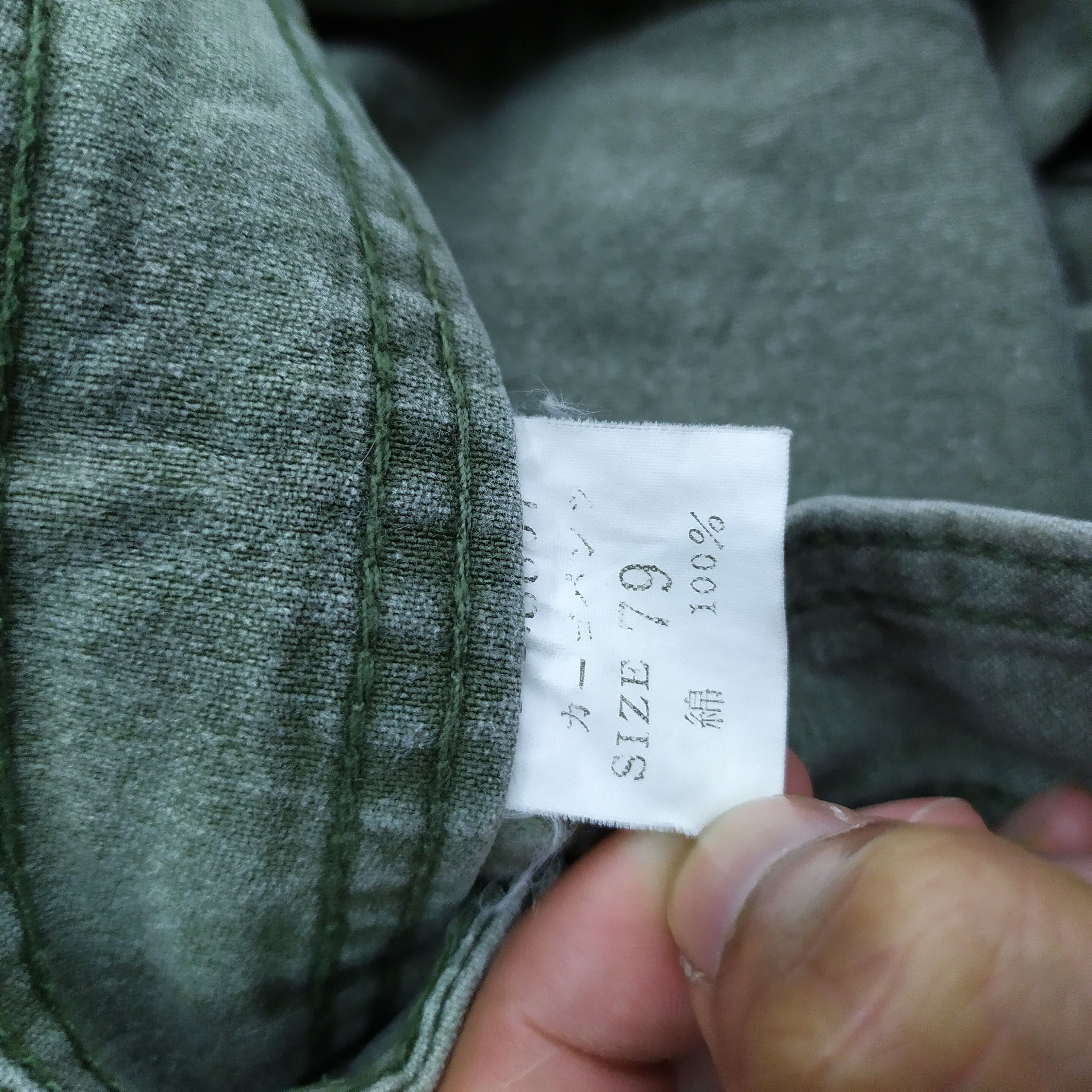 Japanese Brand × Vintage LEADER VINTAGE FADED GREEN CARGO PANTS Size US 29 - 16 Thumbnail