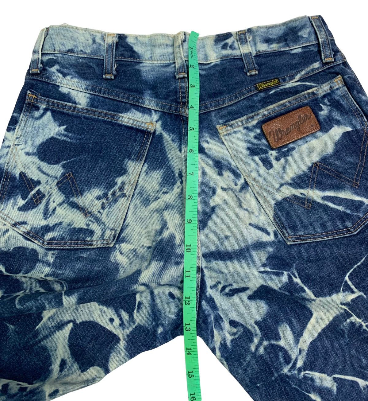 Wrangler 🔥Vintage Wrangler Bleach Blue Wrangler Flare Jeans Size US 29 - 13 Thumbnail