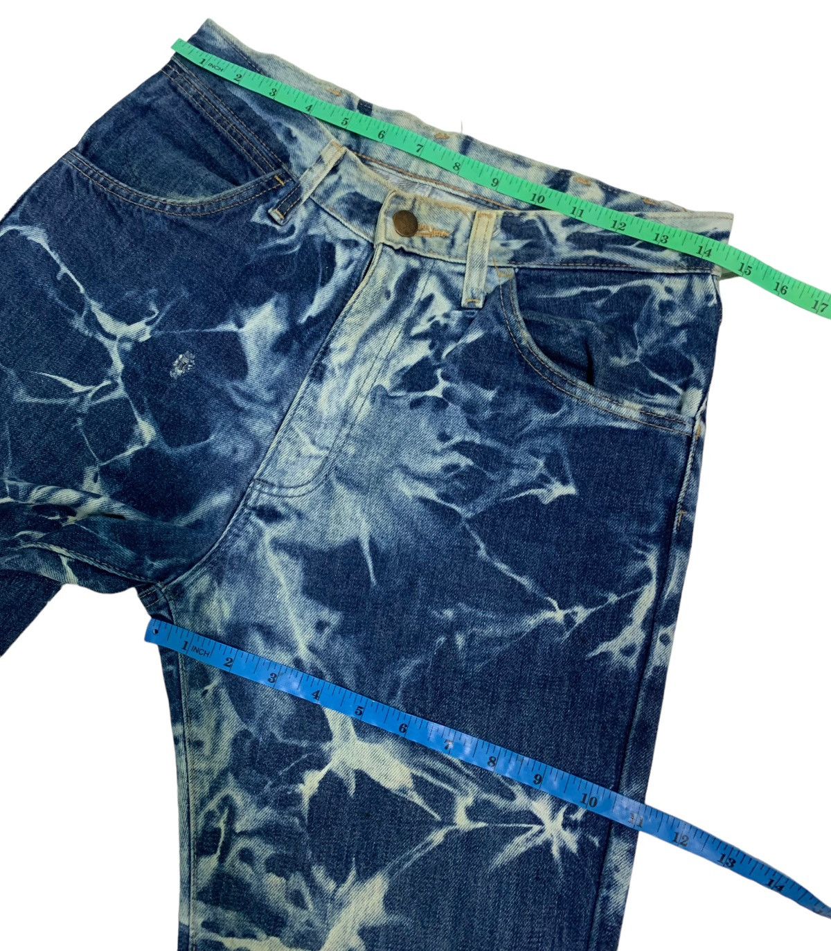 Wrangler 🔥Vintage Wrangler Bleach Blue Wrangler Flare Jeans Size US 29 - 12 Thumbnail