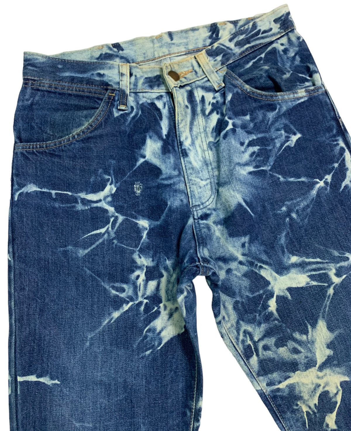 Wrangler 🔥Vintage Wrangler Bleach Blue Wrangler Flare Jeans Size US 29 - 6 Thumbnail