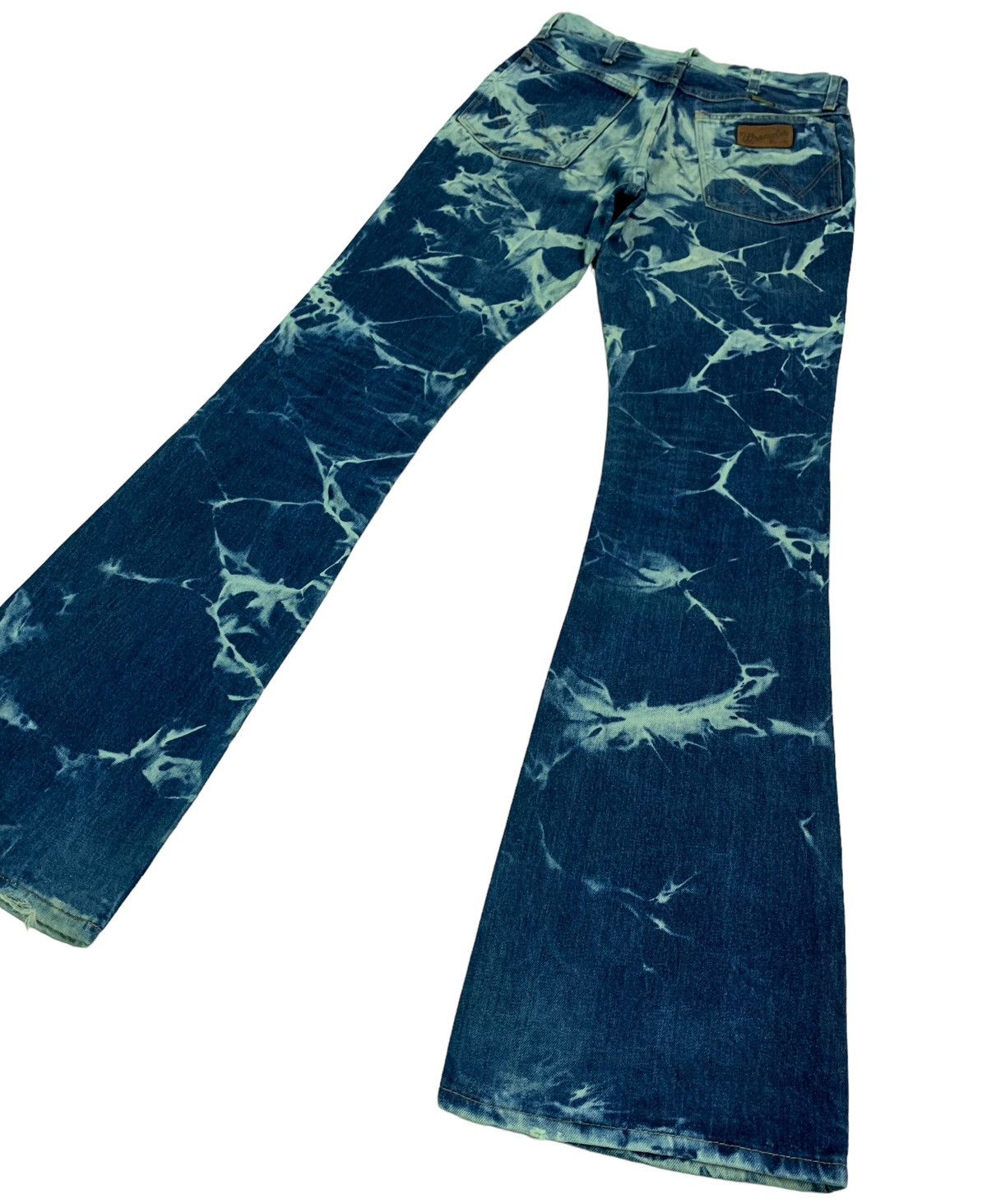 Wrangler 🔥Vintage Wrangler Bleach Blue Wrangler Flare Jeans Size US 29 - 4 Thumbnail
