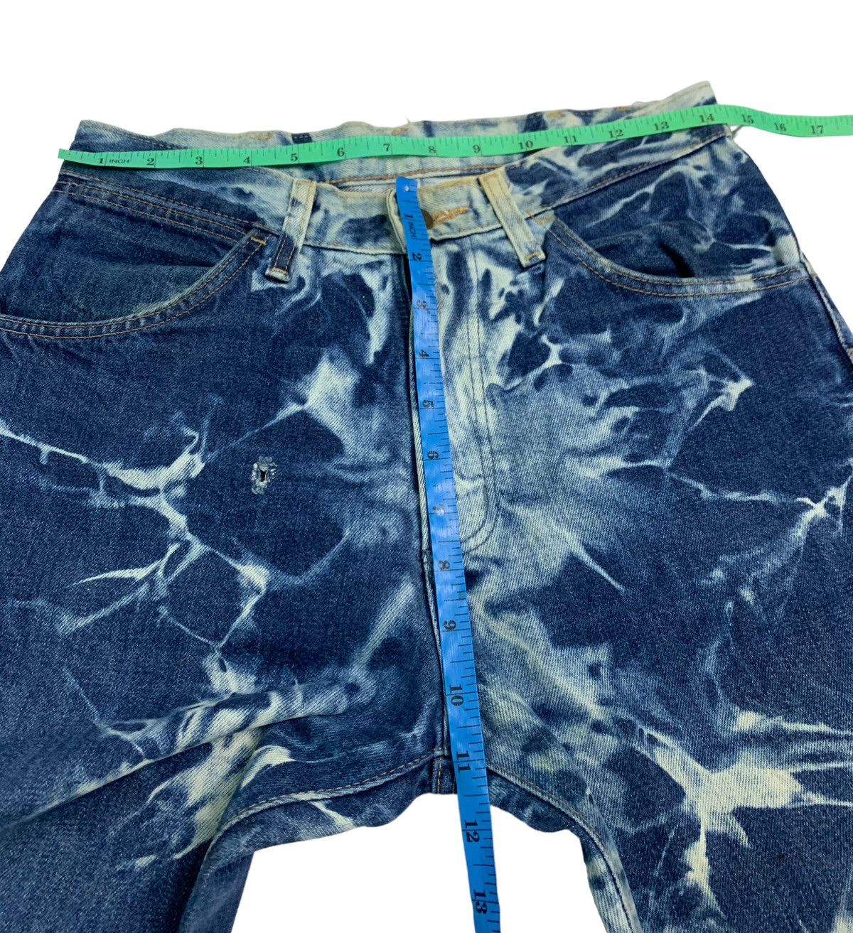Wrangler 🔥Vintage Wrangler Bleach Blue Wrangler Flare Jeans Size US 29 - 11 Thumbnail