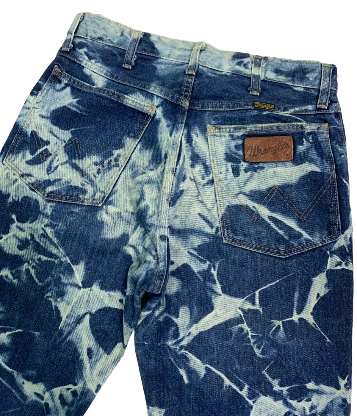 Wrangler 🔥Vintage Wrangler Bleach Blue Wrangler Flare Jeans Size US 29 - 7 Thumbnail