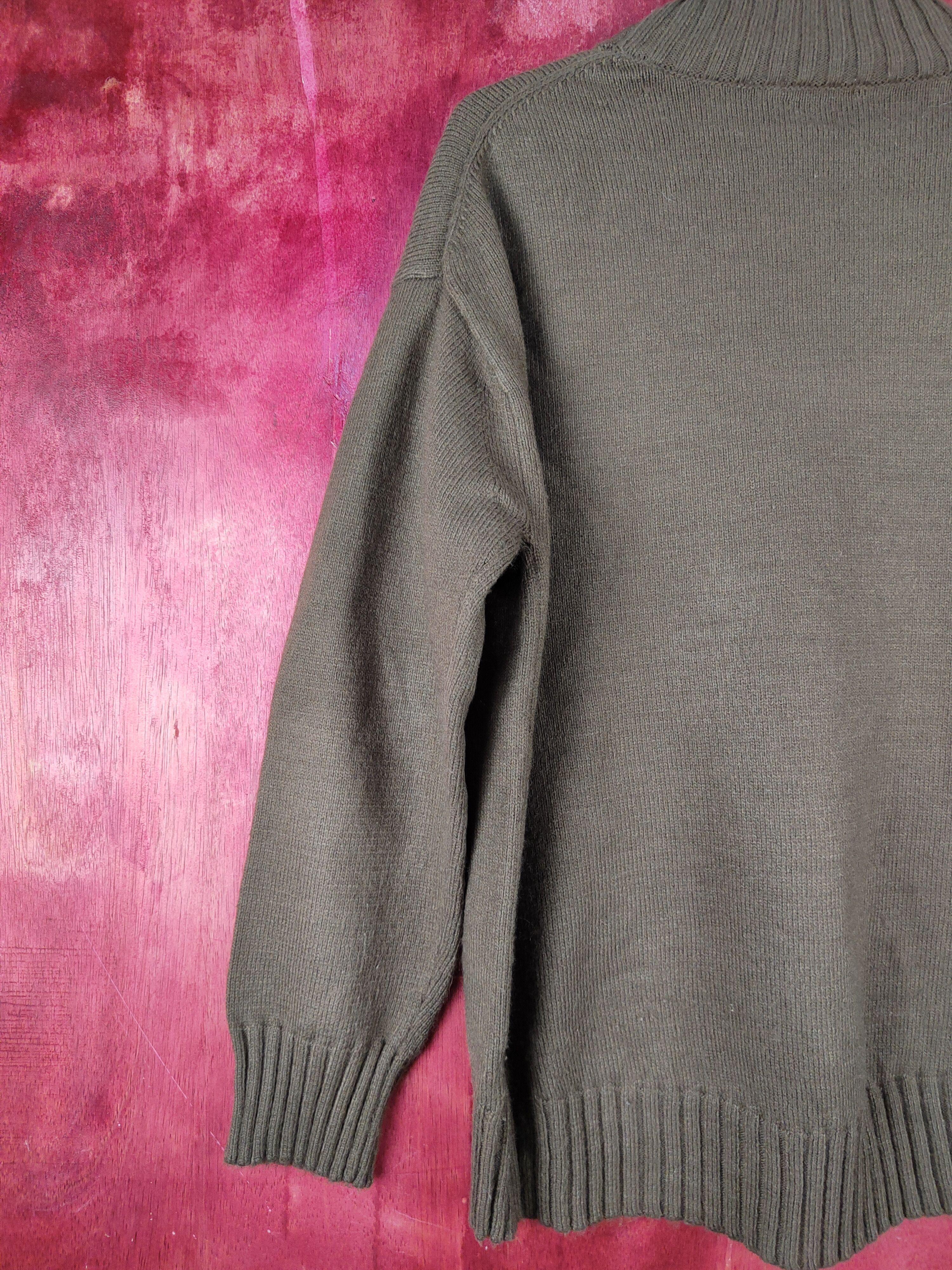 GU GU Dark Brown Knitwear Sweatshirt #S1037 Size US L / EU 52-54 / 3 - 6 Thumbnail