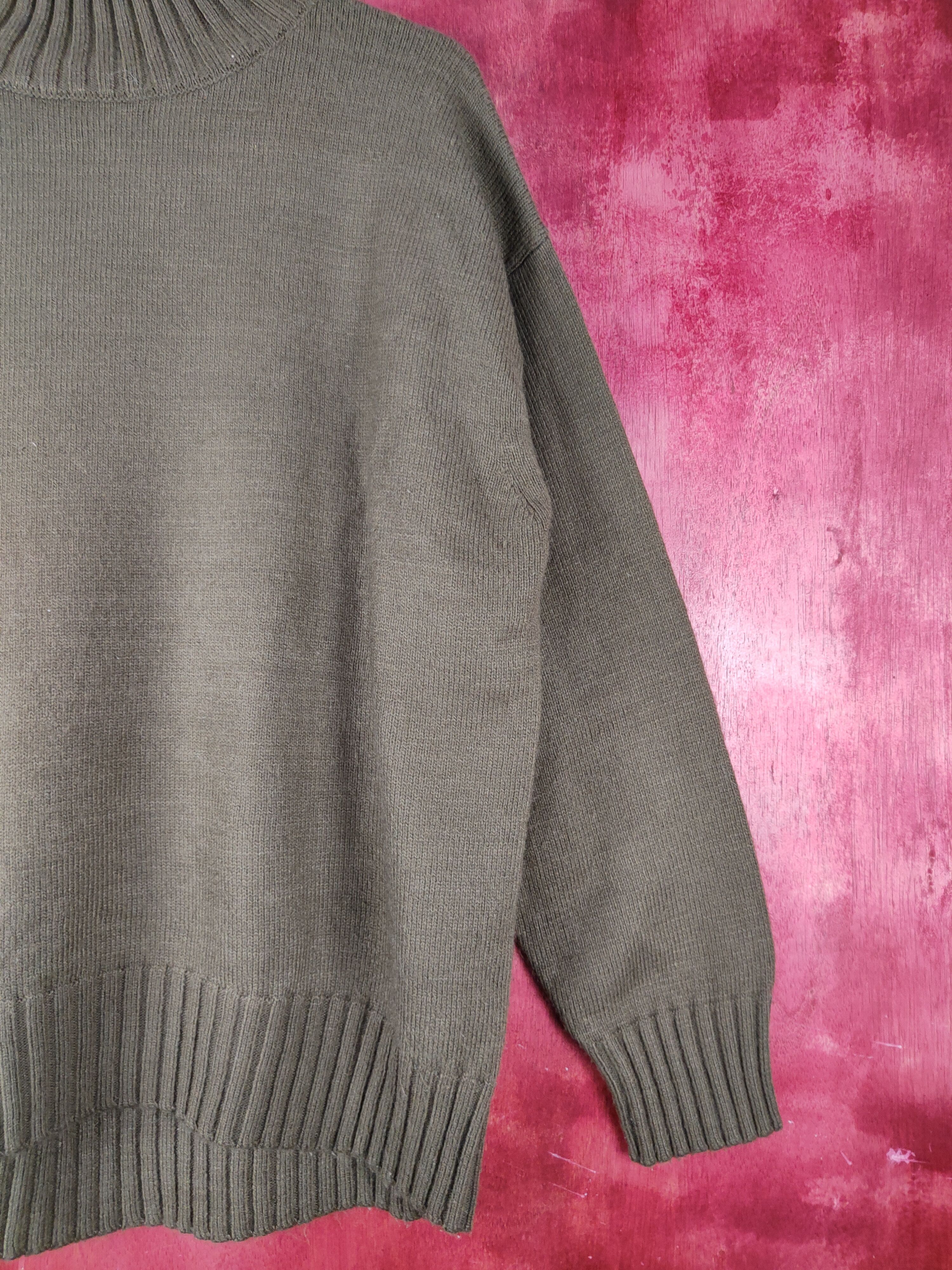 GU GU Dark Brown Knitwear Sweatshirt #S1037 Size US L / EU 52-54 / 3 - 4 Thumbnail