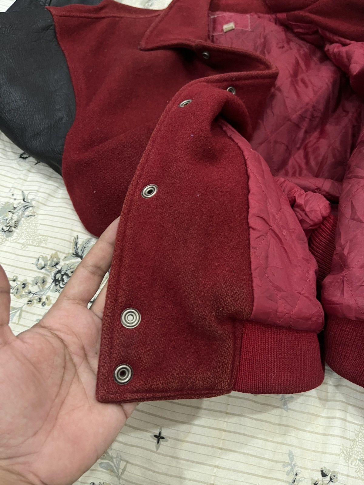 Grailed (Jjj)VINTAGE O HENRY HYPEBEAST VARSITY LEATHER SLEEVE JACKET Size US M / EU 48-50 / 2 - 16 Thumbnail