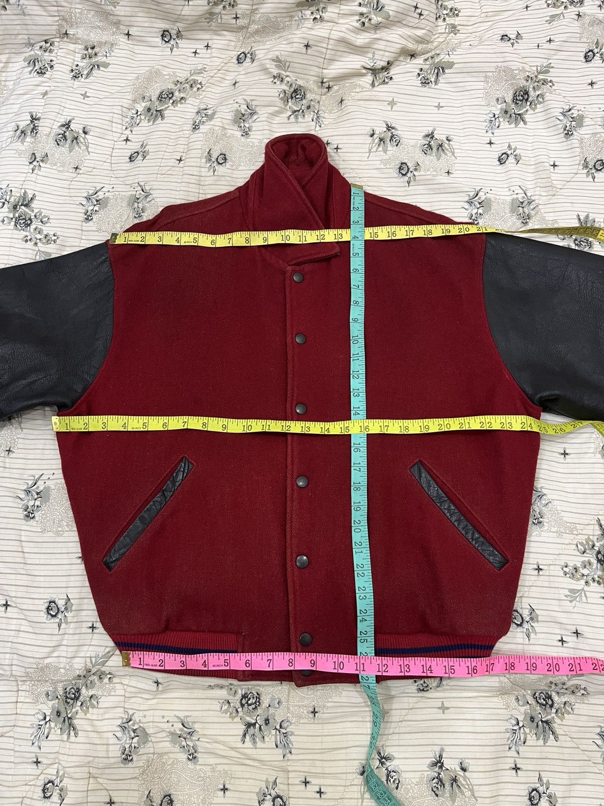Grailed (Jjj)VINTAGE O HENRY HYPEBEAST VARSITY LEATHER SLEEVE JACKET Size US M / EU 48-50 / 2 - 24 Thumbnail