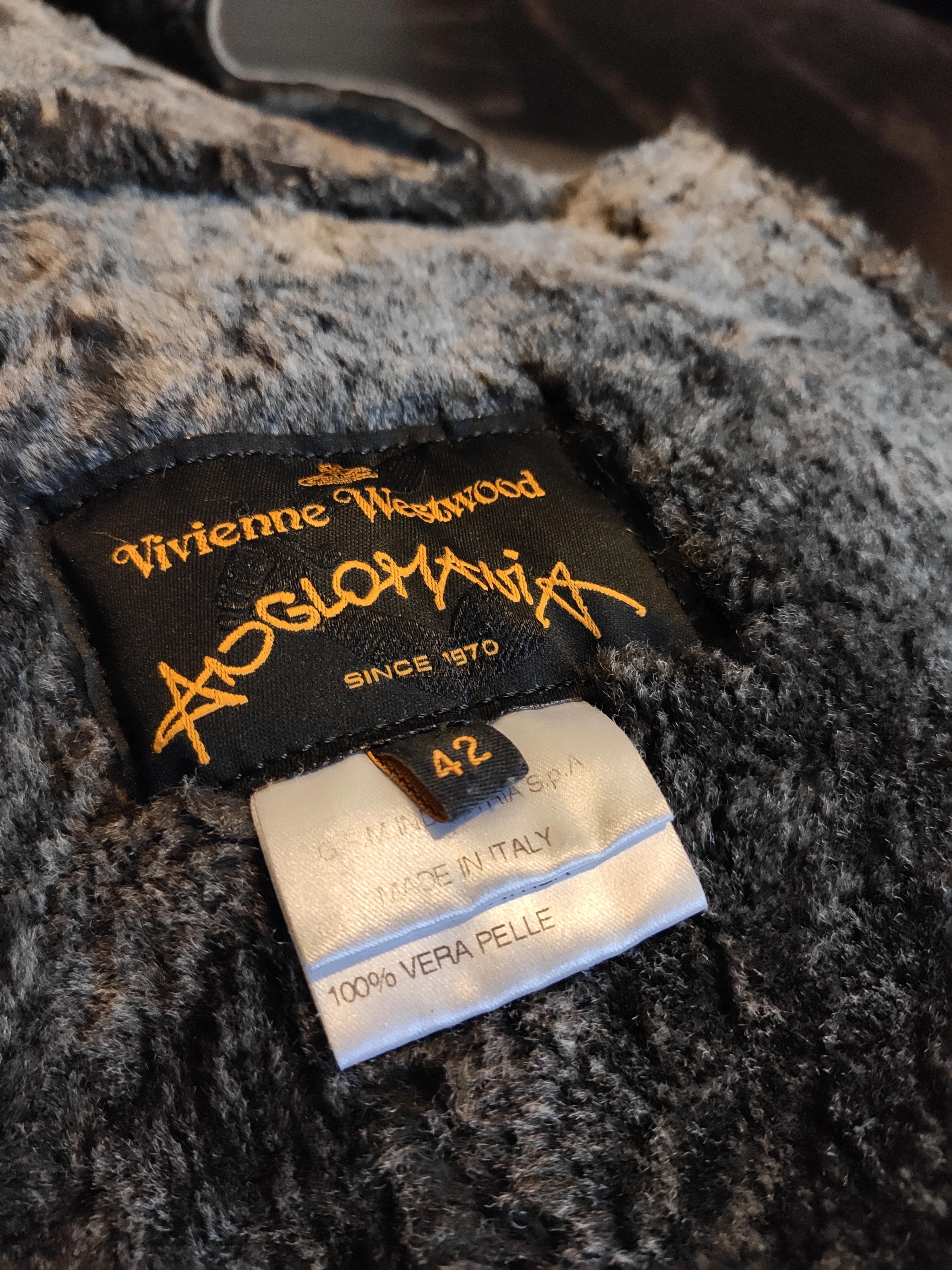 Vivienne Westwood ANGLOMANIA sheepskin coat.Like Gaultier or John Galliano Size M / US 6-8 / IT 42-44 - 6 Thumbnail