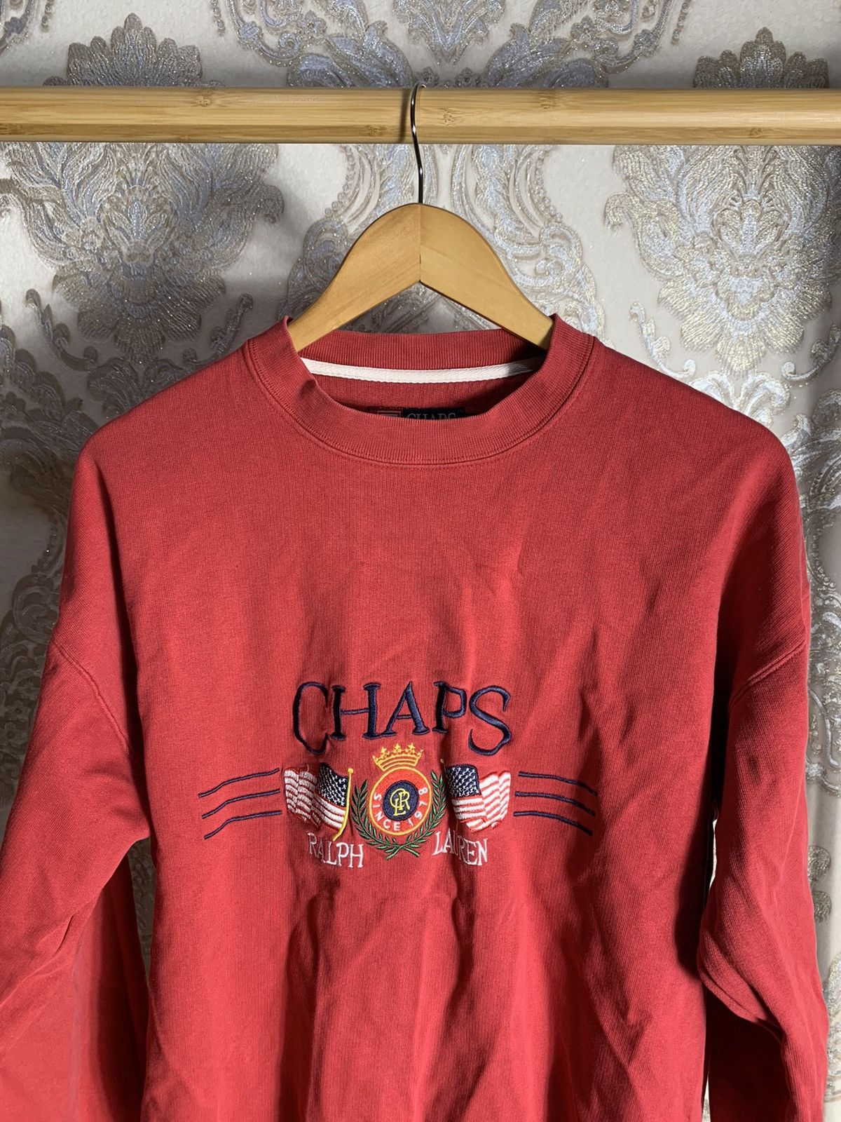 Chaps Ralph Lauren × Polo Ralph Lauren × Vintage Vintage Chaps Ralph Lauren Big Logo Sweatshirt Rare Y2K Hype Size US S / EU 44-46 / 1 - 2 Thumbnail
