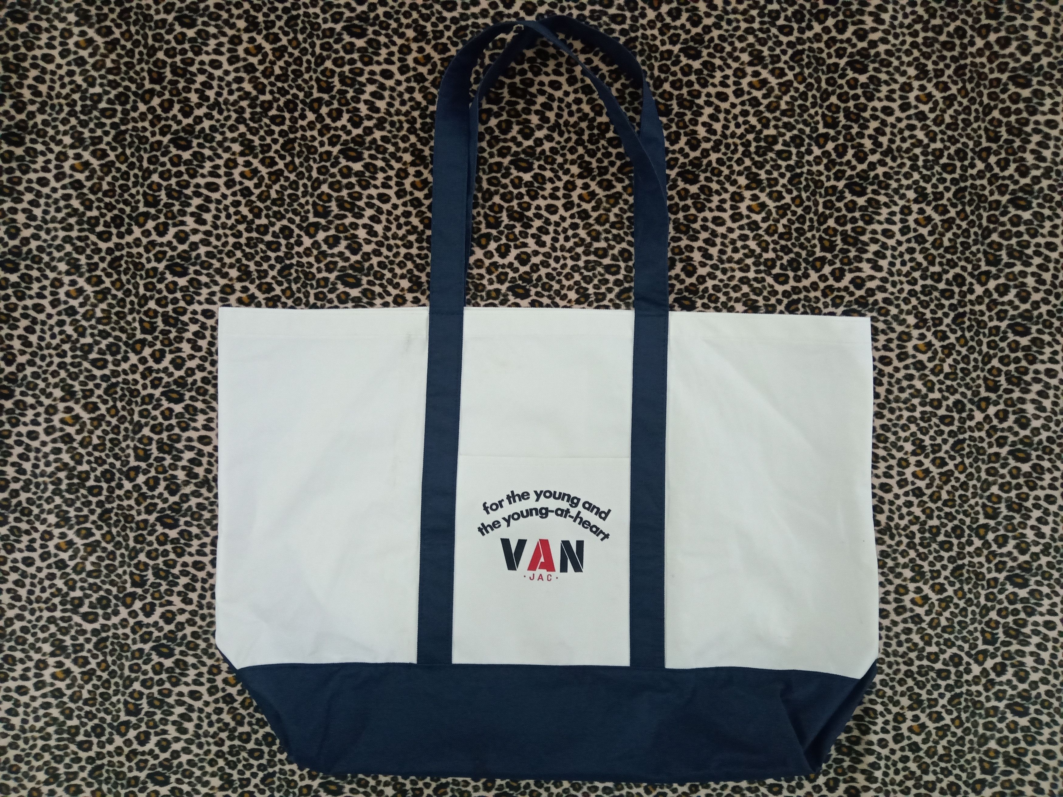 archive! VAN JAC JAPANESE DESIGNER VINTAGE LARGE TOTE BAG