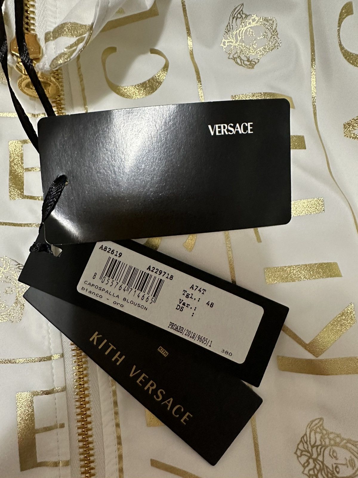 Kith × Versace Kith X Versace light Jacket medusa Size US M / EU 48-50 / 2 - 3 Thumbnail