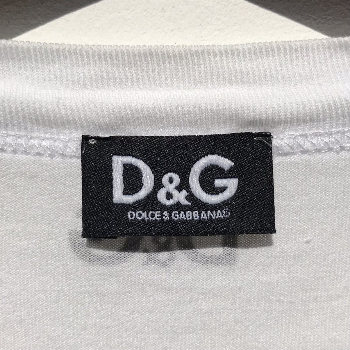 Dolce & Gabbana Vintage Dolce & Gabbana Tee Wording Dolce & Gabbana Luxury Size US S / EU 44-46 / 1 - 12 Thumbnail