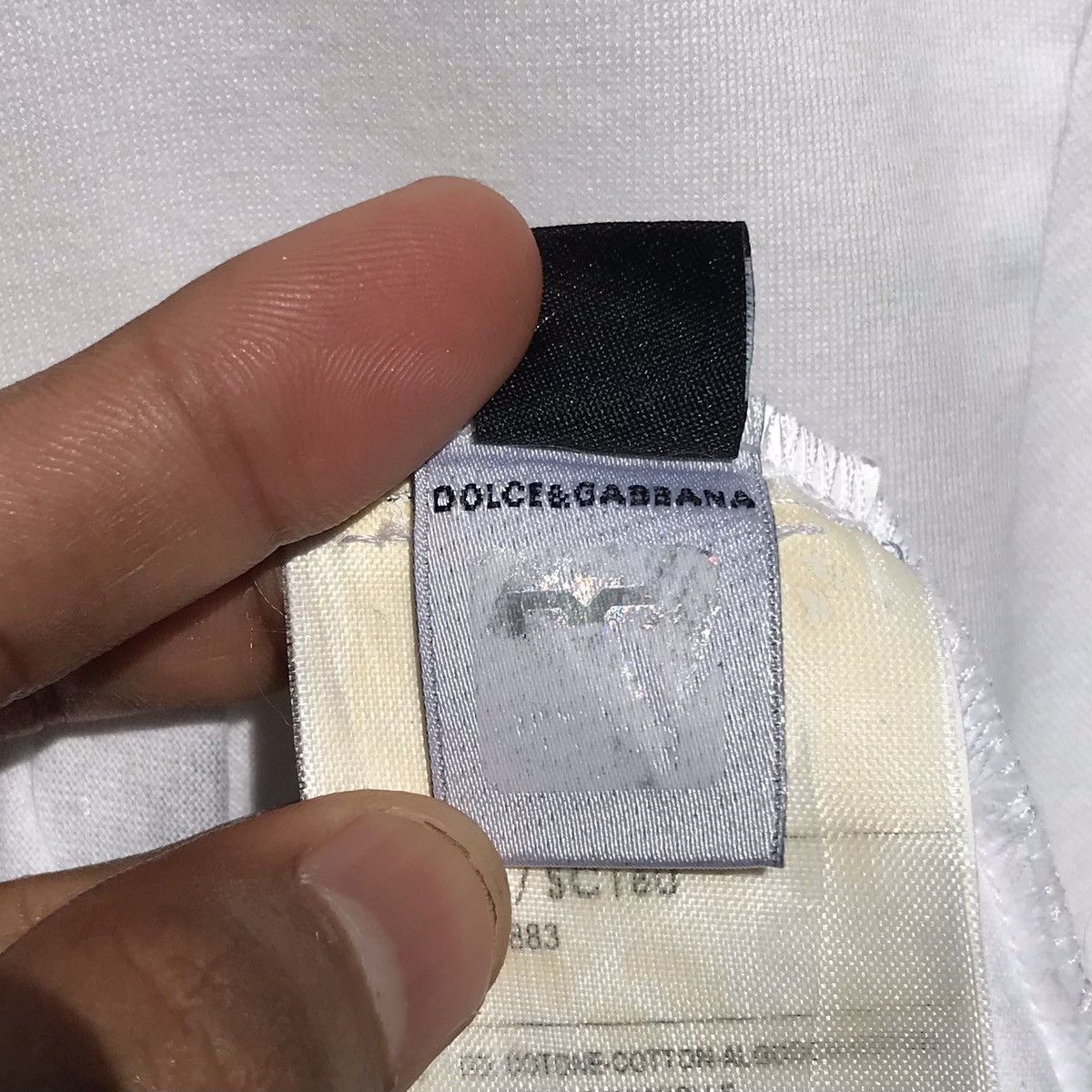 Dolce & Gabbana Vintage Dolce & Gabbana Tee Wording Dolce & Gabbana Luxury Size US S / EU 44-46 / 1 - 15 Thumbnail