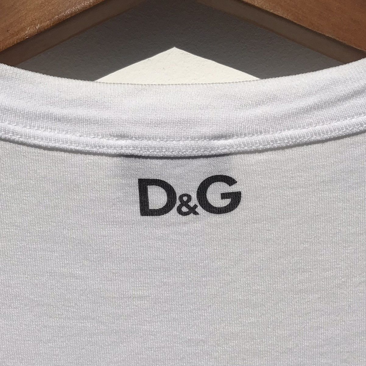 Dolce & Gabbana Vintage Dolce & Gabbana Tee Wording Dolce & Gabbana Luxury Size US S / EU 44-46 / 1 - 11 Thumbnail