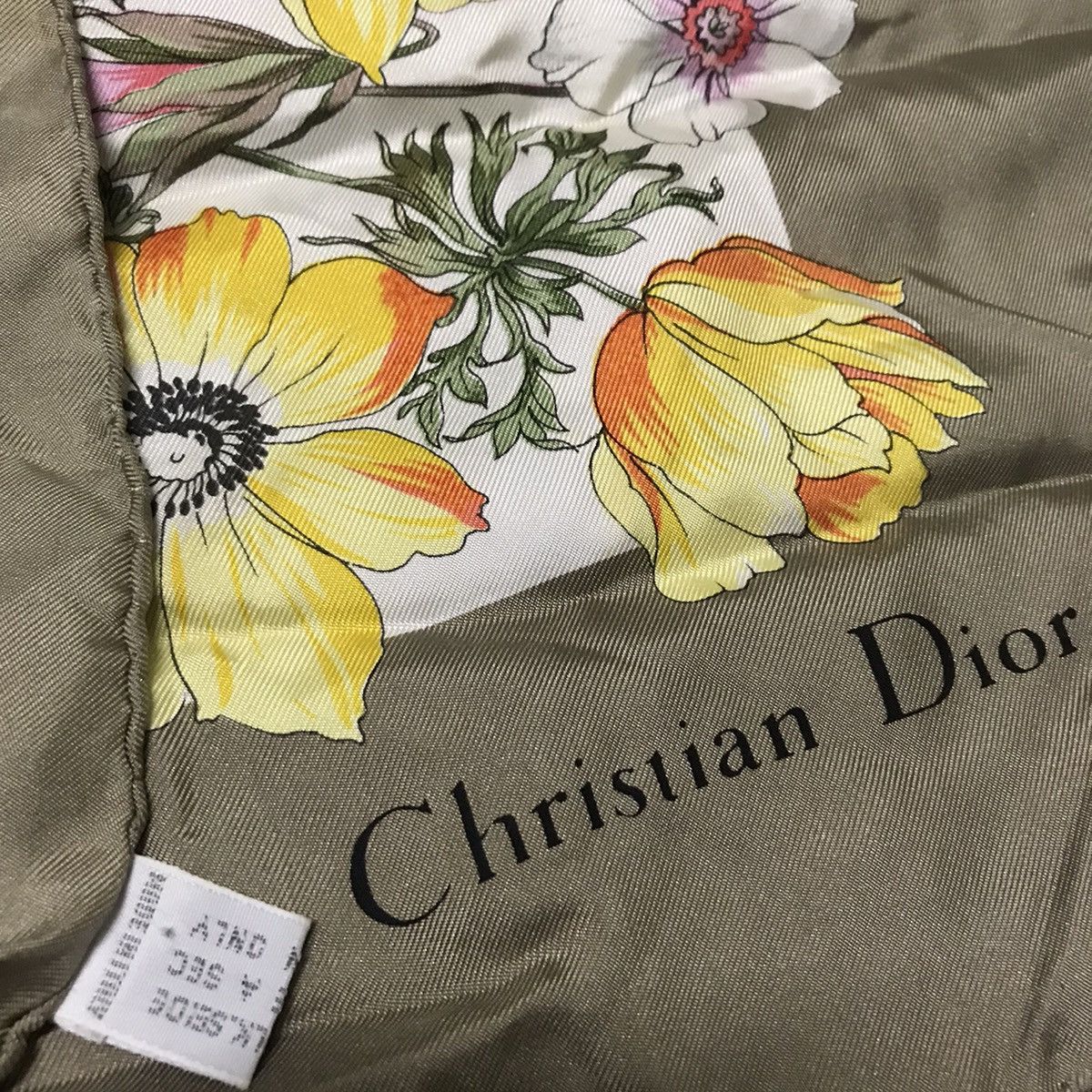 Christian Dior Monsieur Vintage Silk Christian Dior Scarf Size ONE SIZE - 4 Thumbnail