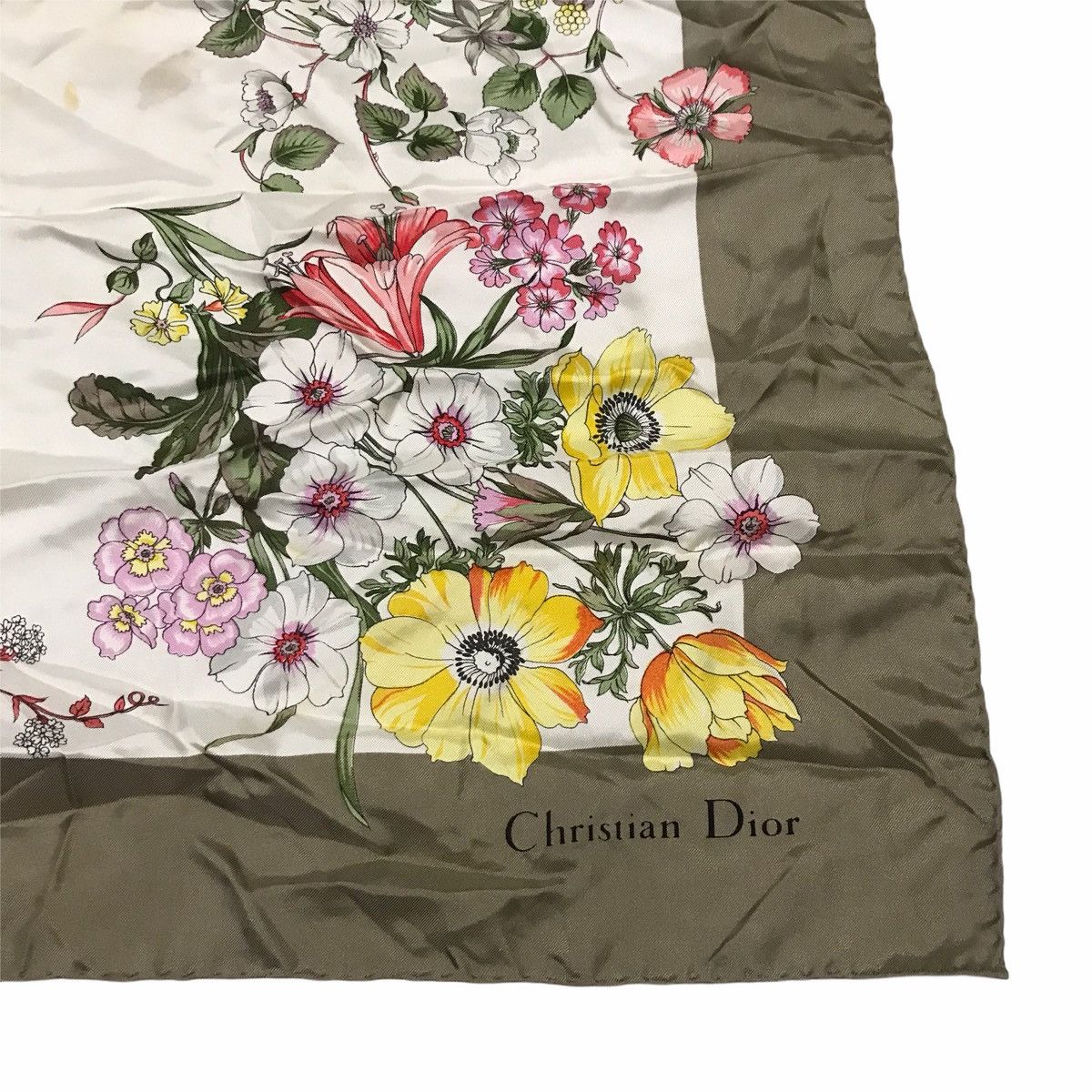 Christian Dior Monsieur Vintage Silk Christian Dior Scarf Size ONE SIZE - 3 Thumbnail