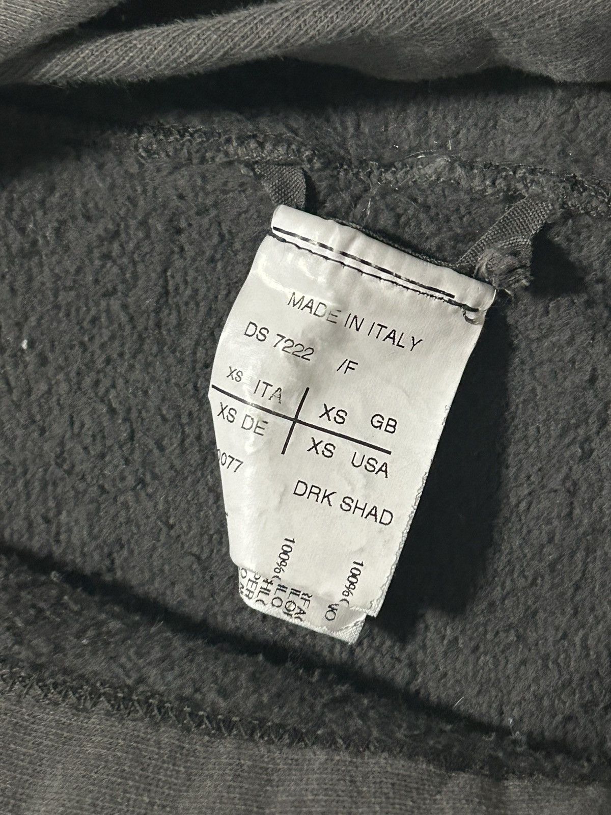 Rick Owens Drkshdw Squid Mega Hoodie Size US XS / EU 42 / 0 - 6 Thumbnail