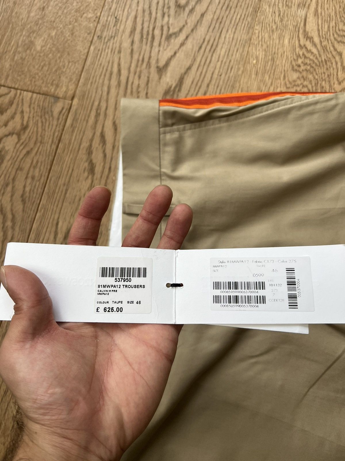 Calvin Klein 205W39NYC × Raf Simons Side Stripe Brigade Trousers Size US 32 / EU 48 - 6 Thumbnail