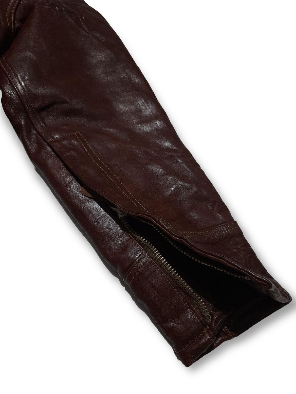 Buzz Rickson's B-2 werber horse leather flying jacket Size US M / EU 48-50 / 2 - 7 Thumbnail