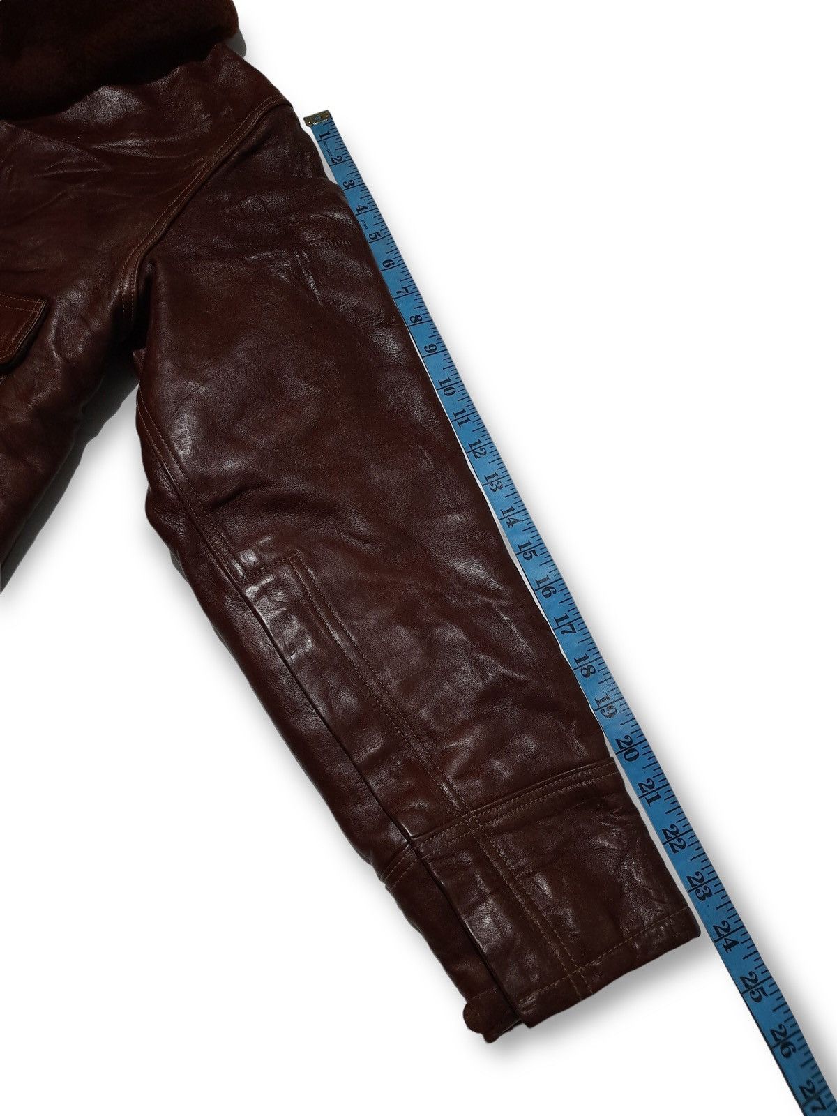 Buzz Rickson's B-2 werber horse leather flying jacket Size US M / EU 48-50 / 2 - 20 Thumbnail