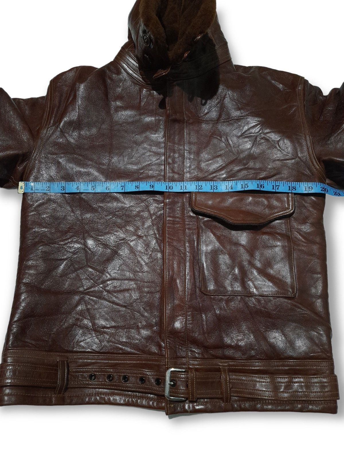 Buzz Rickson's B-2 werber horse leather flying jacket Size US M / EU 48-50 / 2 - 17 Thumbnail