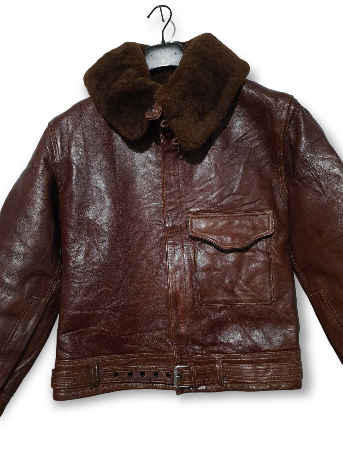 Buzz Rickson's B-2 werber horse leather flying jacket Size US M / EU 48-50 / 2 - 4 Thumbnail