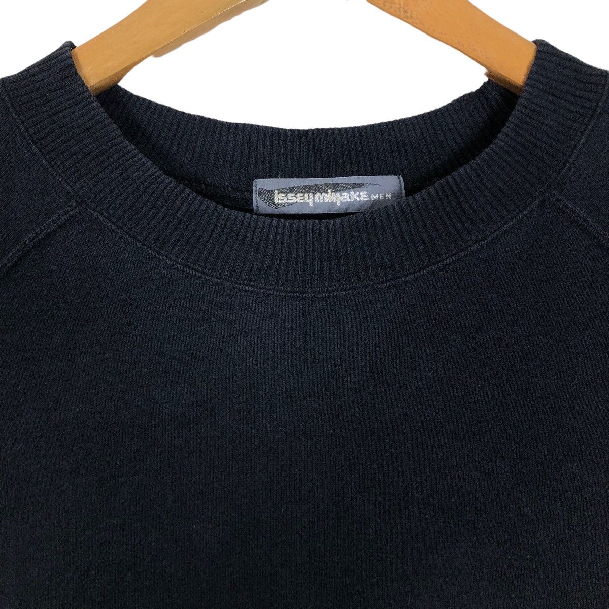 Issey Miyake Vintage 90s Issey Miyake Men 1992 S/S Crewneck Sweatshirt Size US L / EU 52-54 / 3 - 7 Thumbnail