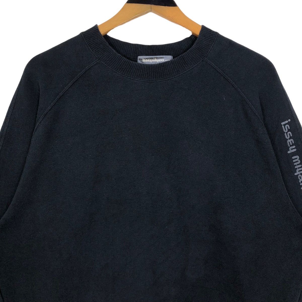 Issey Miyake Vintage 90s Issey Miyake Men 1992 S/S Crewneck Sweatshirt Size US L / EU 52-54 / 3 - 5 Thumbnail