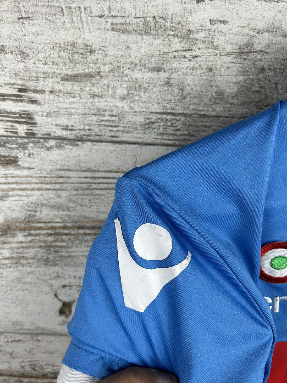 Macron SSC Napoli 2013 2014 home shirt jersey soccer football kit Size US S / EU 44-46 / 1 - 7 Thumbnail