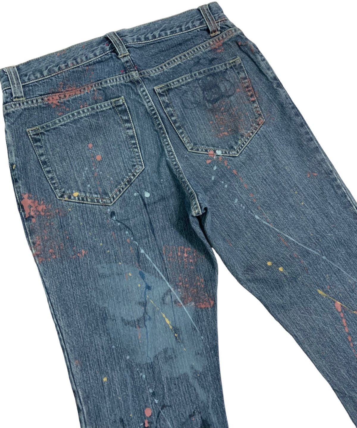 semanticdesign Vintage Japanese Brand Splatter Paint Semantic Design Size US 29 - 6 Thumbnail