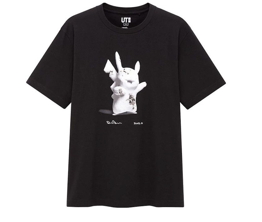 Daniel Arsham × Pokemon × Uniqlo Uniqlo X Daniel Arsham x Pokemon Pikachu T-Shirt TEE Size US M / EU 48-50 / 2 - 3 Thumbnail