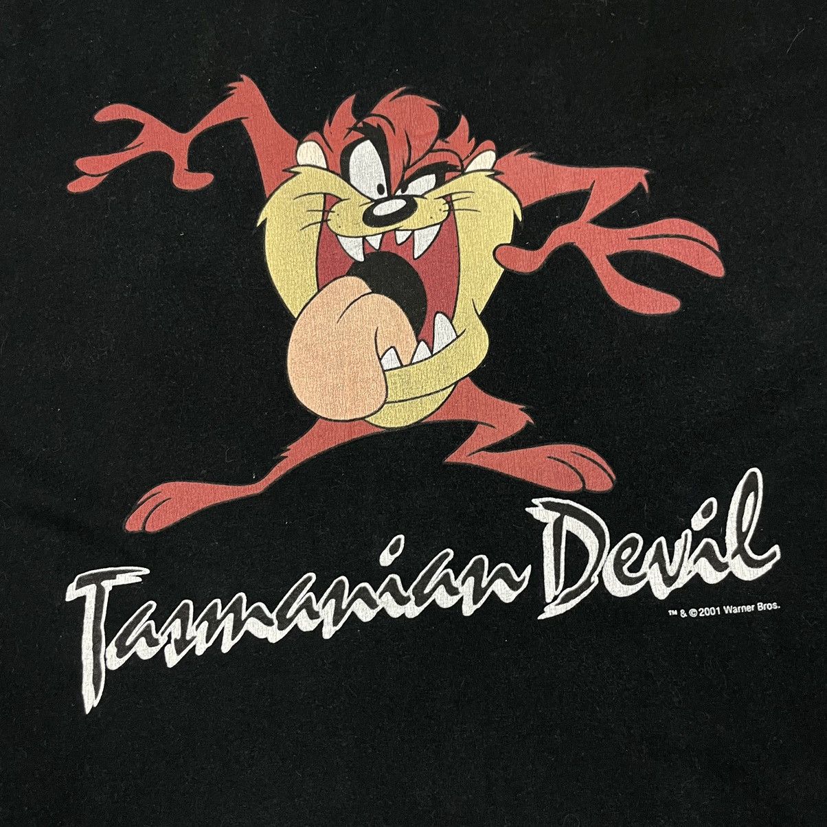 Vintage Vintage 2001 Looney Tunes Tasmanian Devil T-Shirt Size US L / EU 52-54 / 3 - 4 Thumbnail