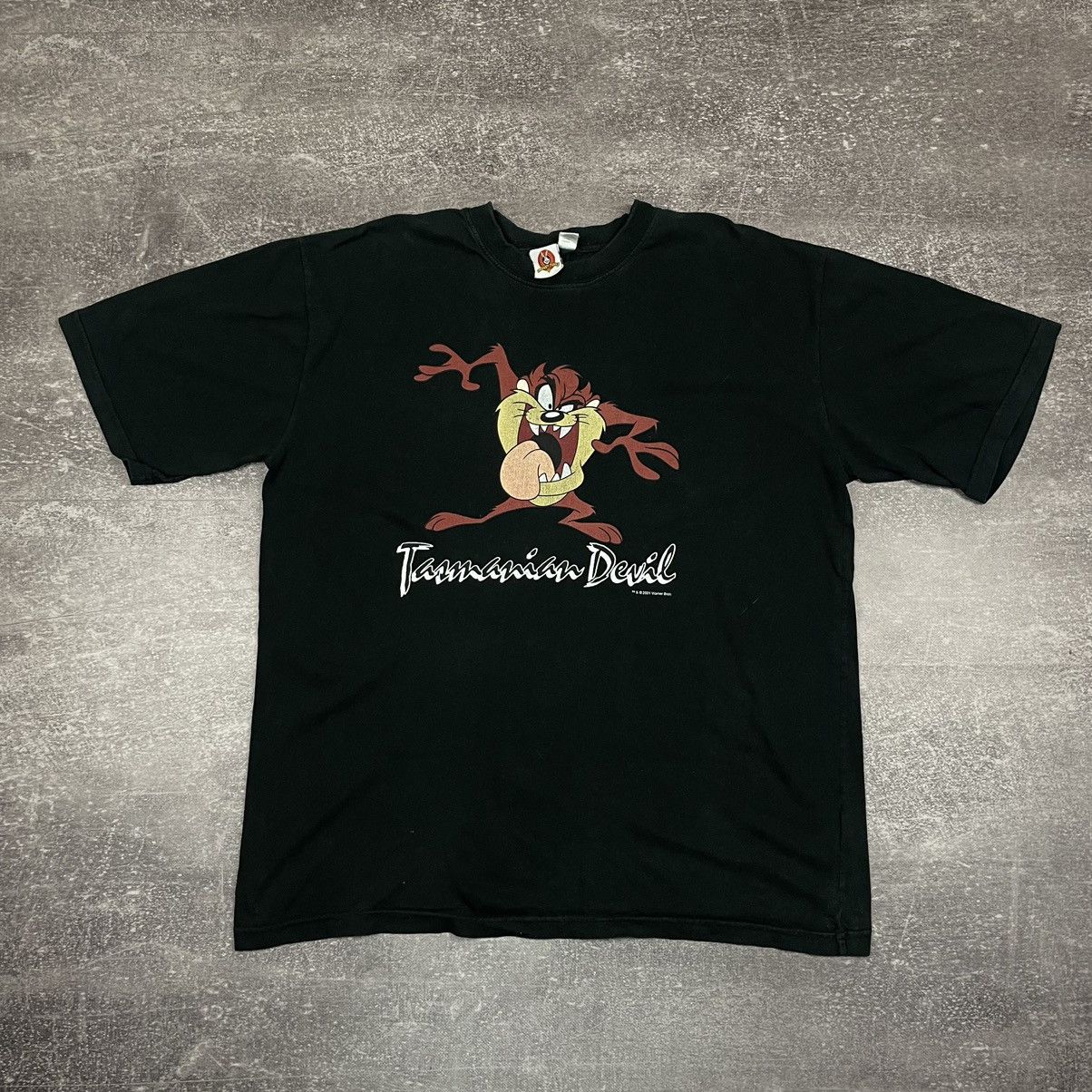 Vintage Vintage 2001 Looney Tunes Tasmanian Devil T-Shirt Size US L / EU 52-54 / 3 - 1 Thumbnail