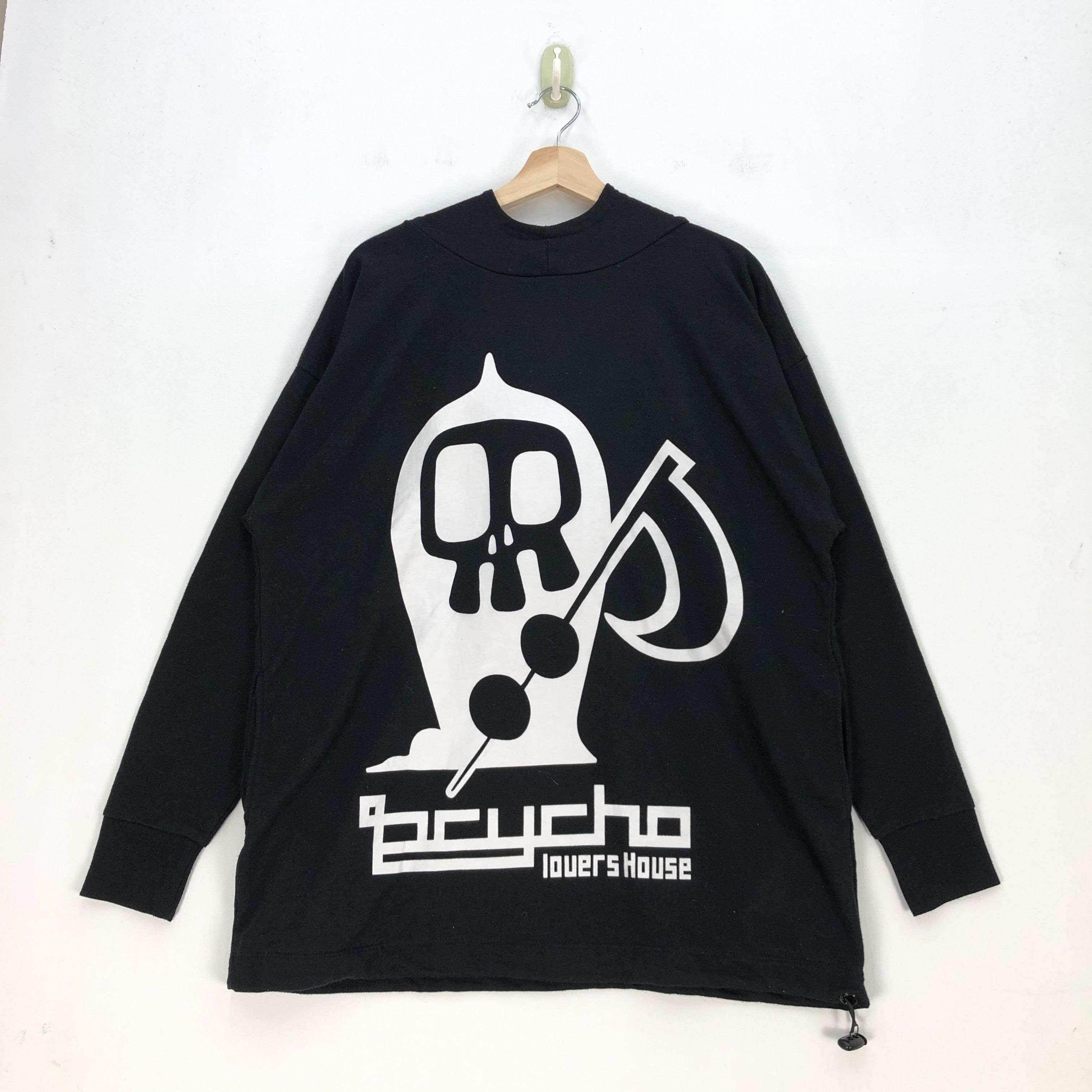 Japanese Brand × Vintage Horror Pcycho Hoodie Sweater Lover House Sweatshirt Size US L / EU 52-54 / 3 - 2 Thumbnail