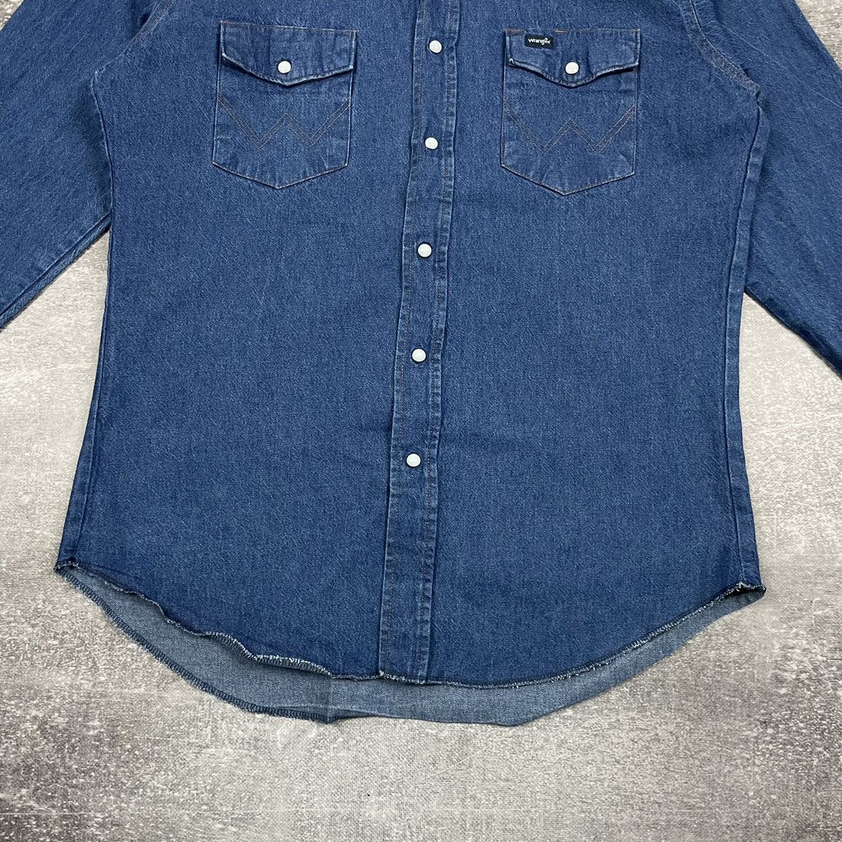 Wrangler Wrangler Long Sleeve Jeans Shirt Size US M / EU 48-50 / 2 - 3 Thumbnail