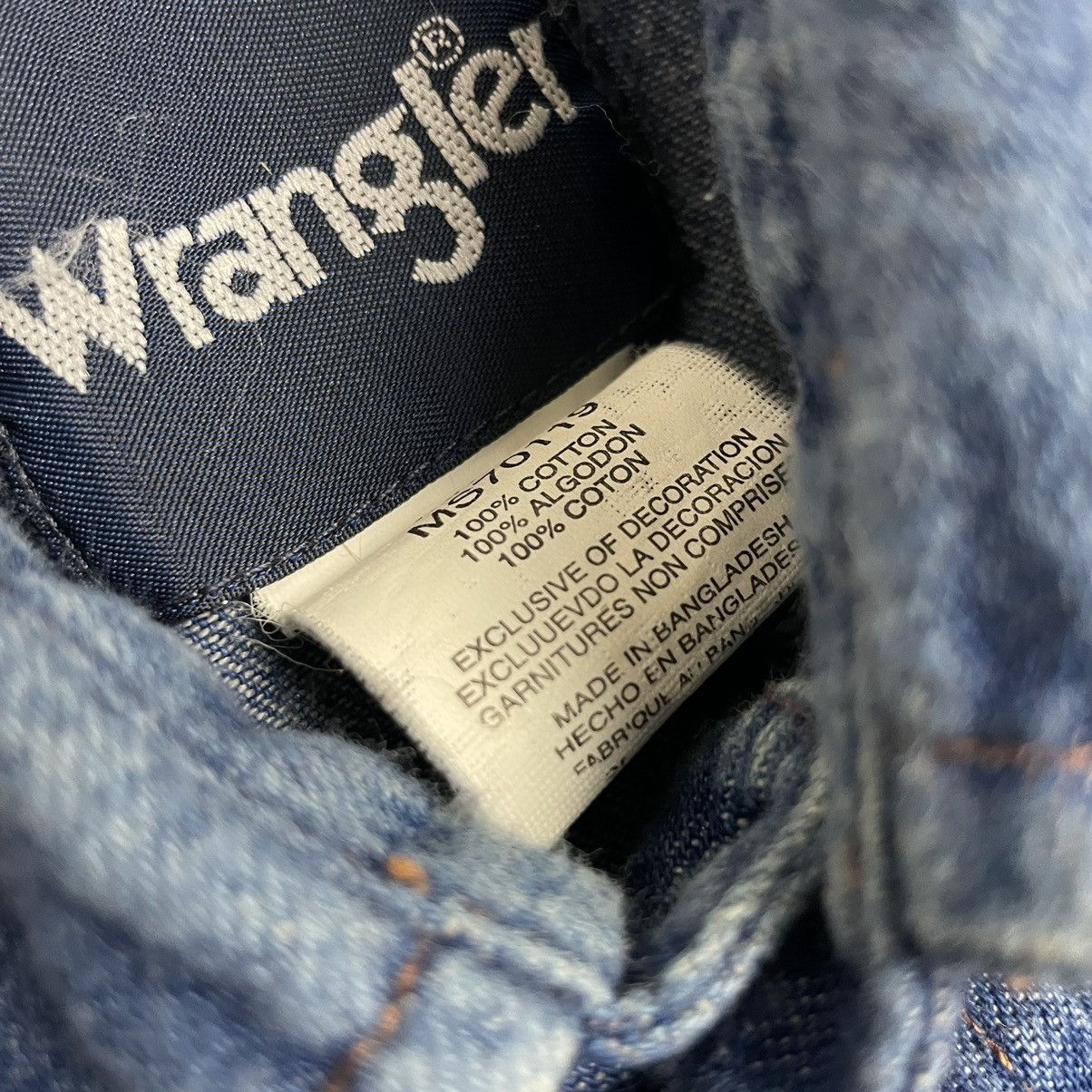 Wrangler Wrangler Long Sleeve Jeans Shirt Size US M / EU 48-50 / 2 - 9 Thumbnail