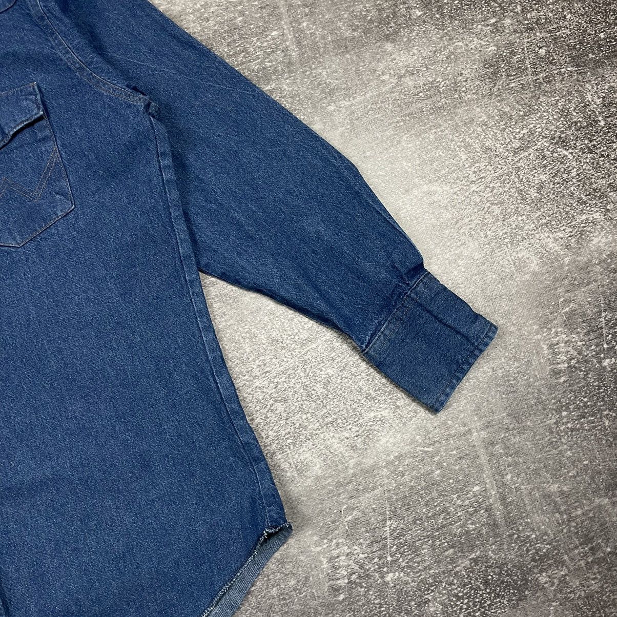 Wrangler Wrangler Long Sleeve Jeans Shirt Size US M / EU 48-50 / 2 - 5 Thumbnail