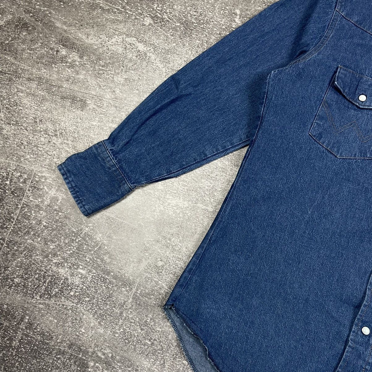 Wrangler Wrangler Long Sleeve Jeans Shirt Size US M / EU 48-50 / 2 - 4 Thumbnail