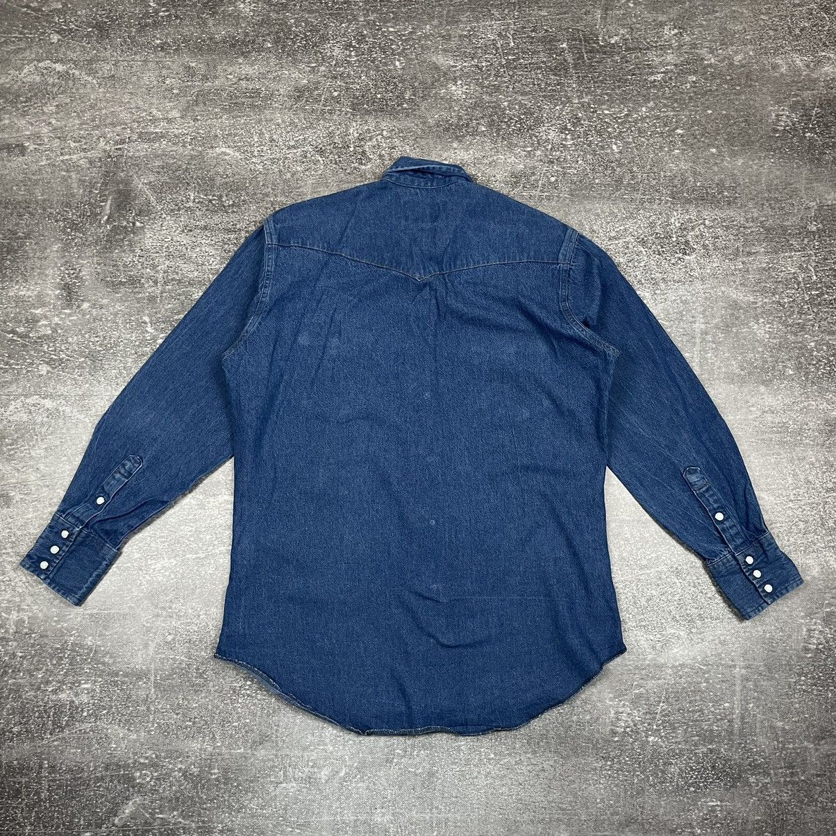 Wrangler Wrangler Long Sleeve Jeans Shirt Size US M / EU 48-50 / 2 - 10 Thumbnail
