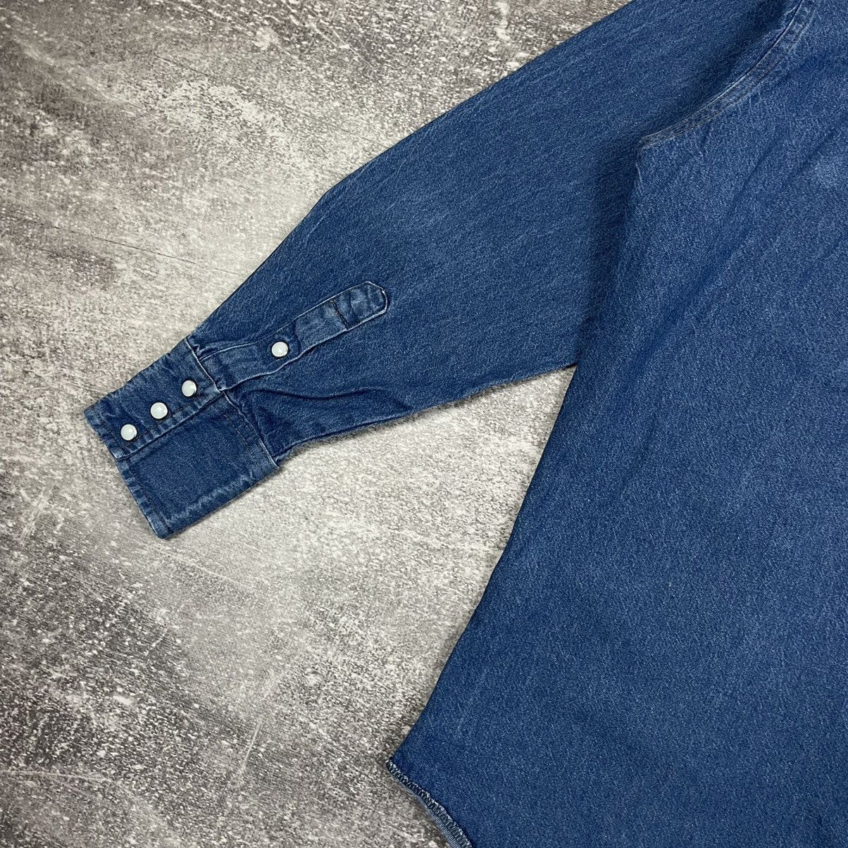 Wrangler Wrangler Long Sleeve Jeans Shirt Size US M / EU 48-50 / 2 - 13 Thumbnail