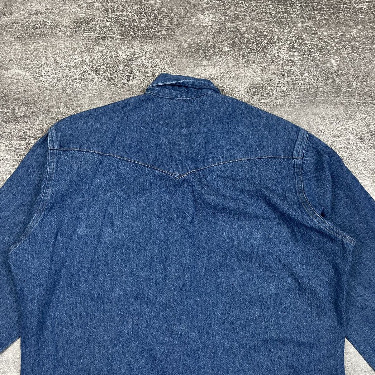 Wrangler Wrangler Long Sleeve Jeans Shirt Size US M / EU 48-50 / 2 - 11 Thumbnail