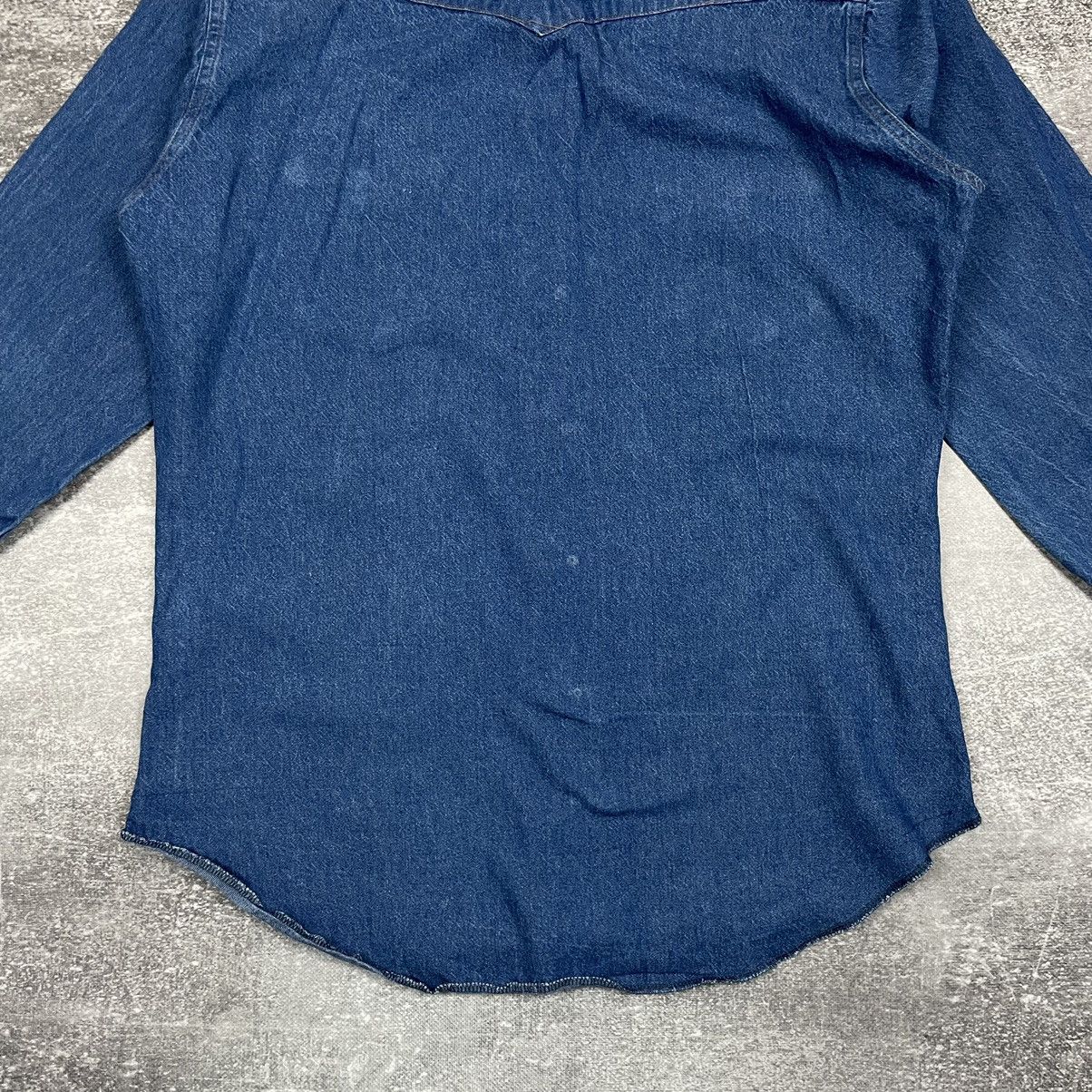 Wrangler Wrangler Long Sleeve Jeans Shirt Size US M / EU 48-50 / 2 - 12 Thumbnail