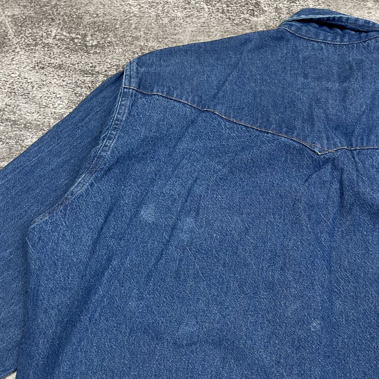Wrangler Wrangler Long Sleeve Jeans Shirt Size US M / EU 48-50 / 2 - 16 Thumbnail